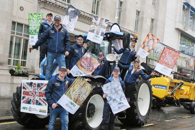Farmer’s made a big impression at the Lord Mayor’s show in London last weekend (Photo: NFU)