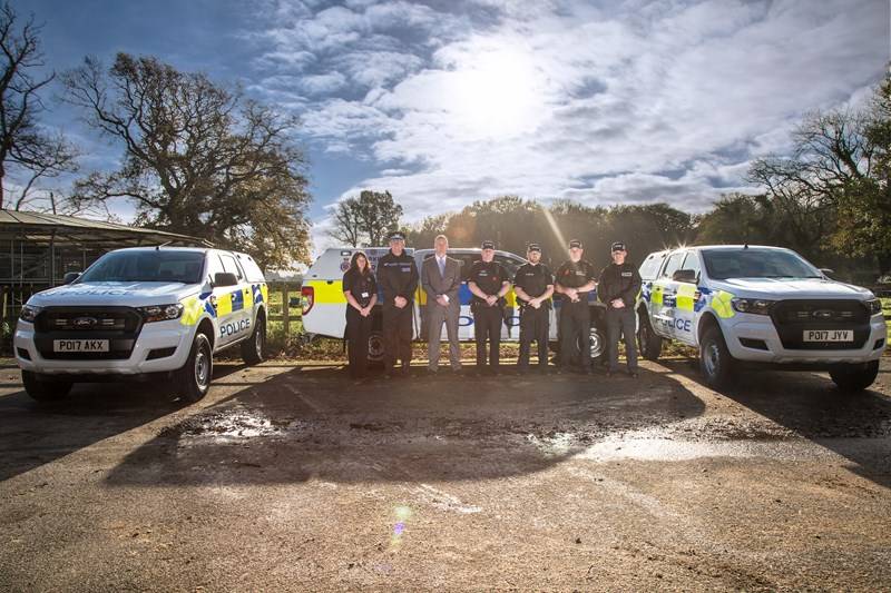 Rural crime vehicles have been rolled out across the largely rural county