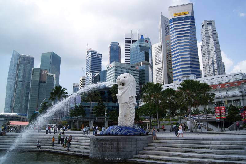 Singapore is a tiny country devoid of natural resources but with a booming economy, according to Owen Paterson
