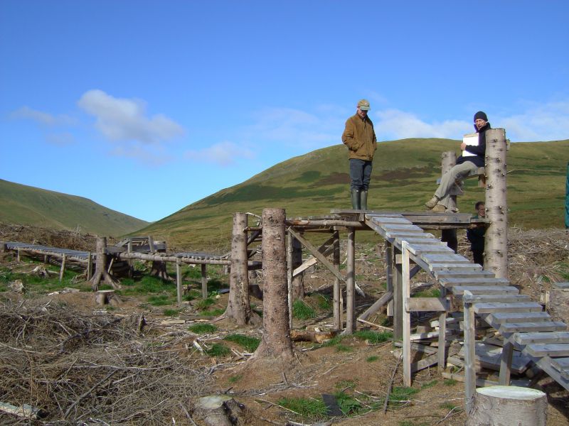 Constructing unauthorised trails, obstacles and jumps on someone else’s land is illegal