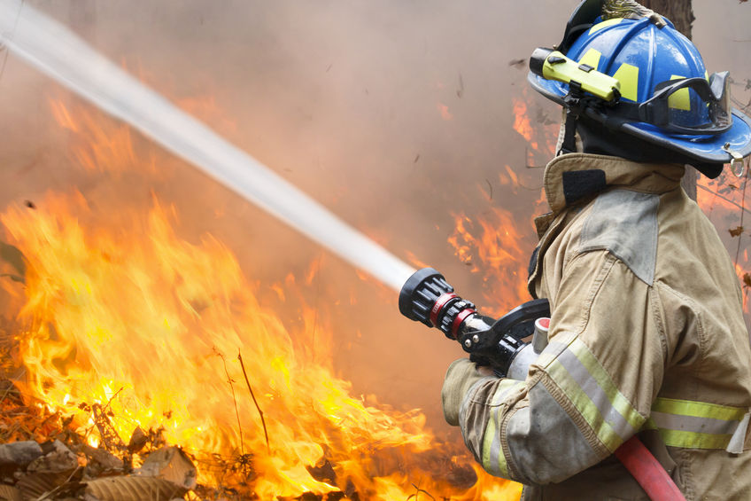 The cause of the fire is not yet known, although there have been reports of an explosion at the site