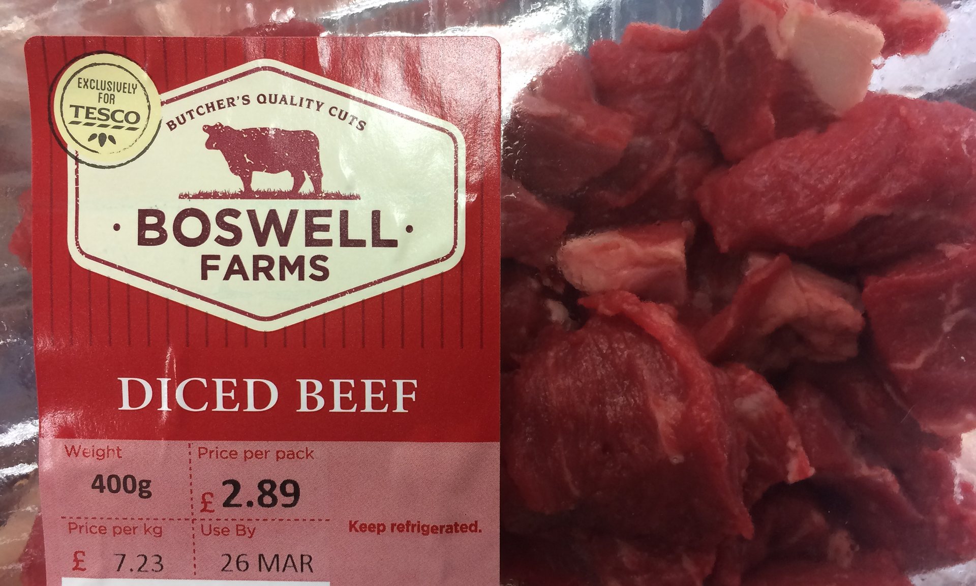 Boswell Farm might sound like the perfect place to source meat from, but it doesn't exist
