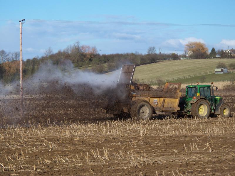 Approximately 90 million tonnes of livestock manure is applied in the UK each year