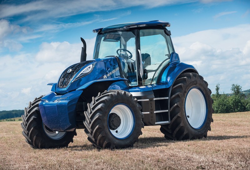The new methane powered concept tractor is the latest development in New Holland’s pursuit of sustainable technology