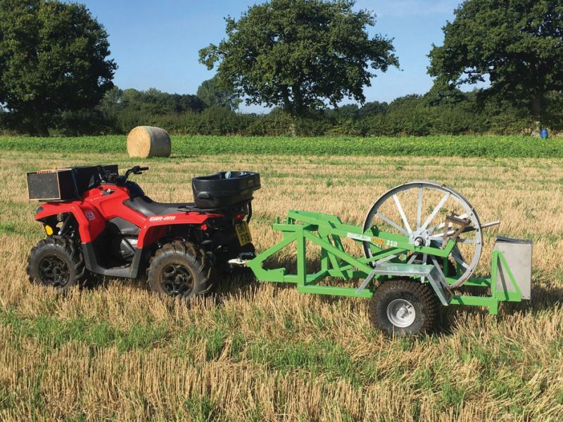 Keith Mount Liming Phieldtek soil sampler won the best farm machinery and equipment award