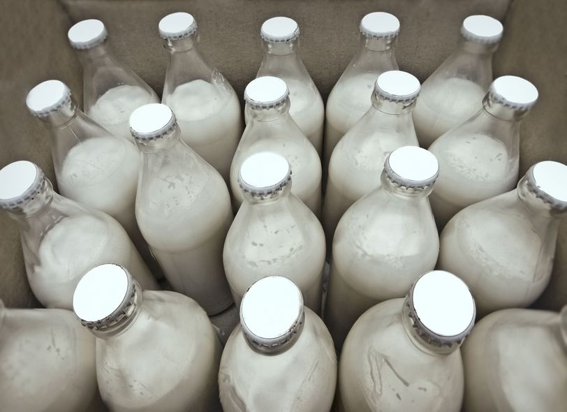 Using glass bottles is a "very positive" way to start reducing plastic consumption, the dairy said