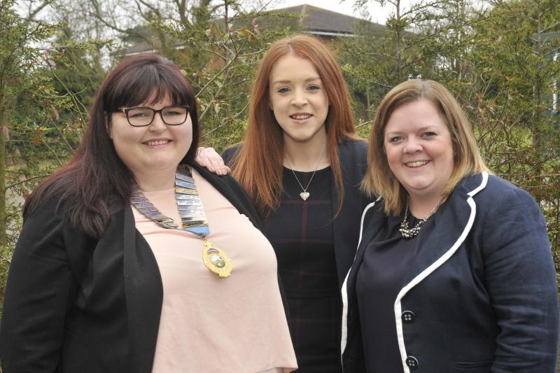 Lynsey Martin (L) wants to see more food and farming education in schools (Photo: NFYFC)