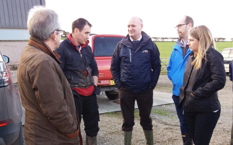 Minister for Environment met with a farmer on-farm to learn the importance of agriculture in the local area
