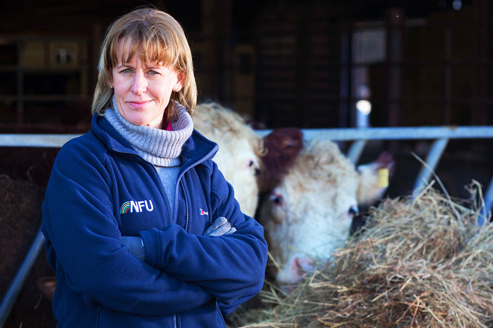 Mrs Batters has been an NFU member from grassroots