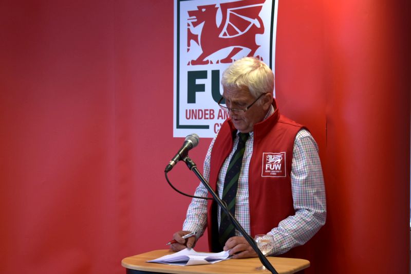 Farmers' Union of Wales (FUW) President Glyn Roberts said Wales is "still in the dark" over rural funding commitments