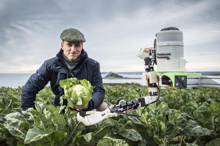 The researchers say machines will make life "easier and simpler" as a farmer (Photo: University of Plymouth)