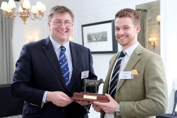Patrick Denny, who has been getting on-farm experience since age 14, wins the Dairy Student of the Year