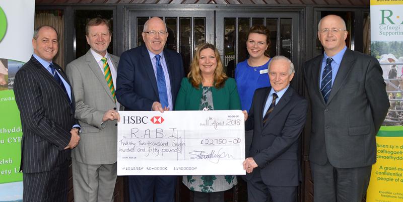 The Royal Welsh Agricultural Society has donated £22,750 to farmers in need