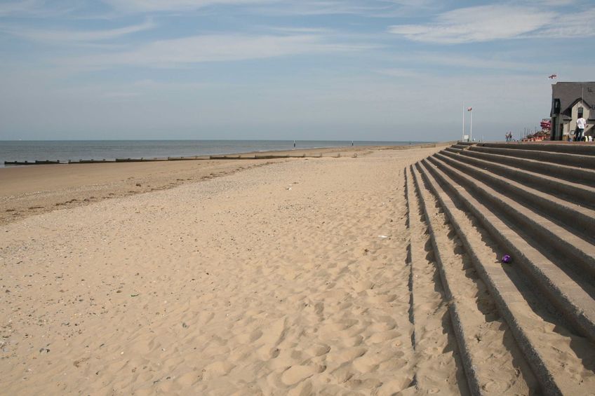 Natural Resources Wales will visit 400 farms in the area to provide solutions to agricultural pollution (Photo: Rhyl beach)