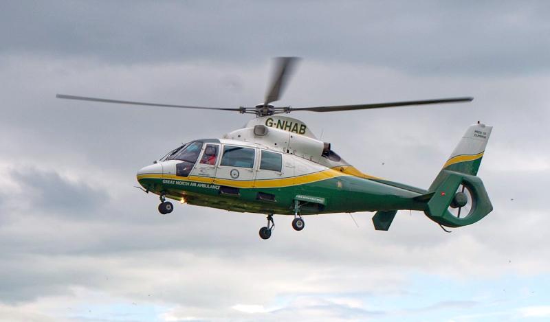 The Great North Air Ambulance Service rescued the farmer following the freak accident (Photo: Samloynes 1/CC BY-SA 4.0)