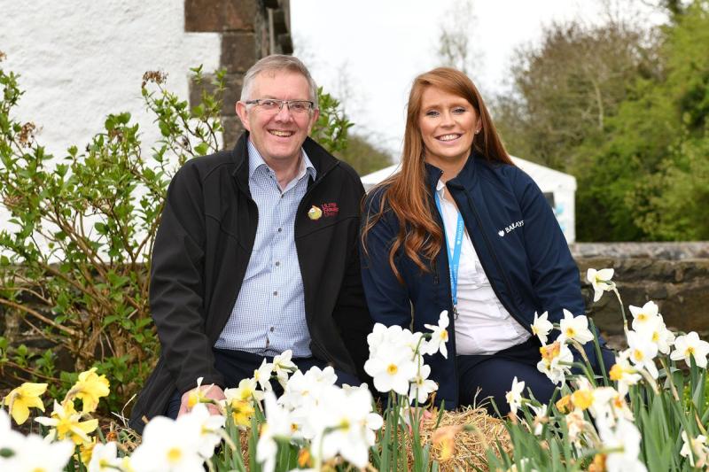 UFU President Ivor Ferguson (left) said is an "honour and a privilege" to be President of the union