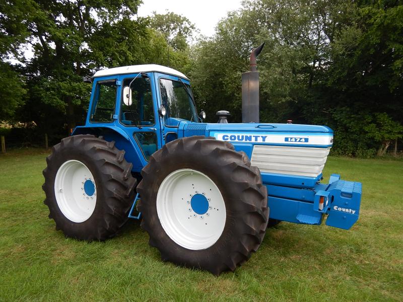 The Ford County 1474 Long Nose sold for £94,500, against an estimate of £60,000 - £70,000