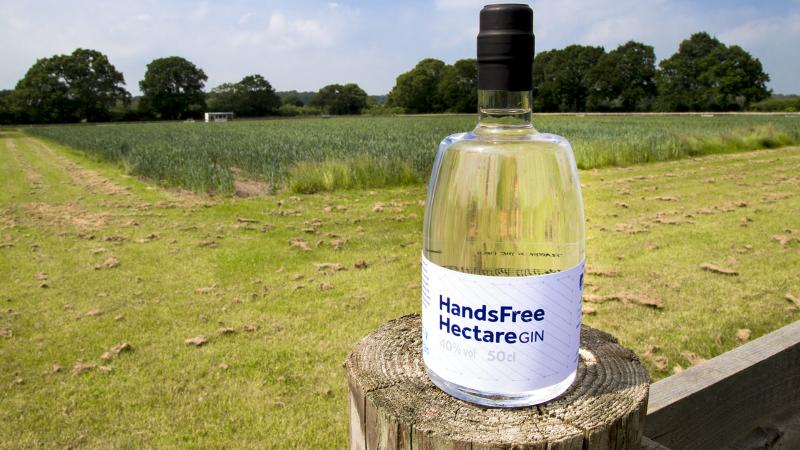Hands Free Hectare is the first project in the world to tend and harvest a crop with no human foot entering the field