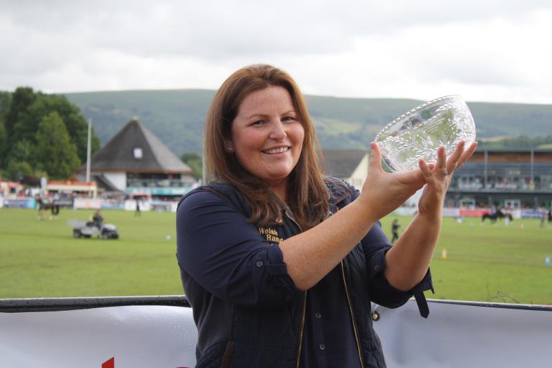 Current Wales Woman Farmer Award winner, Victoria Shervington-Jones