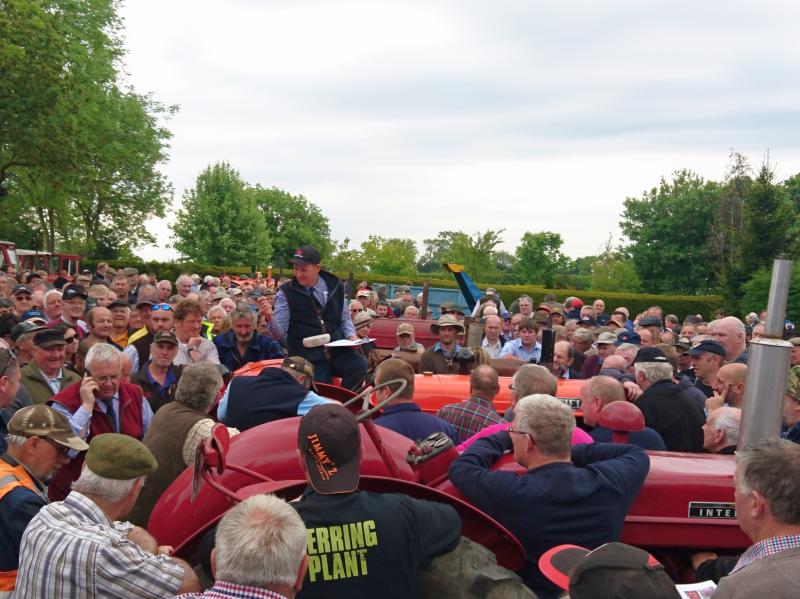 Vintage tractors included a 1920s Rock Island and an original Fordson prototype