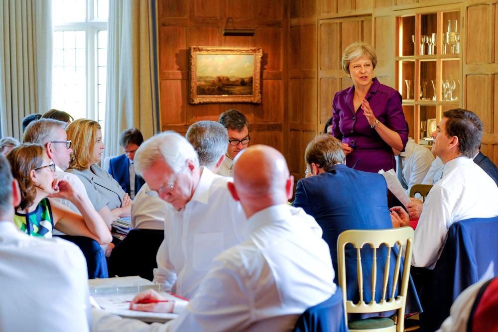 The cabinet approved a plan that seeks to create a UK-EU free trade area which establishes a common rule book for agricultural goods (Photo: HANDOUT/EPA-EFE/Shutterstock)