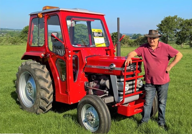 John will be setting off from Penrith in Cumbria on a journey around the rural counties of England