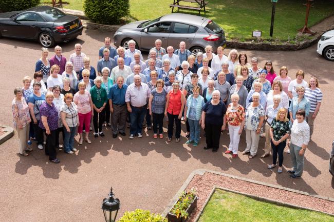 The Farmers & Farmers Wives Choir have recorded a cover version of "Carry You Home" by UK country-pop duo Ward Thomas