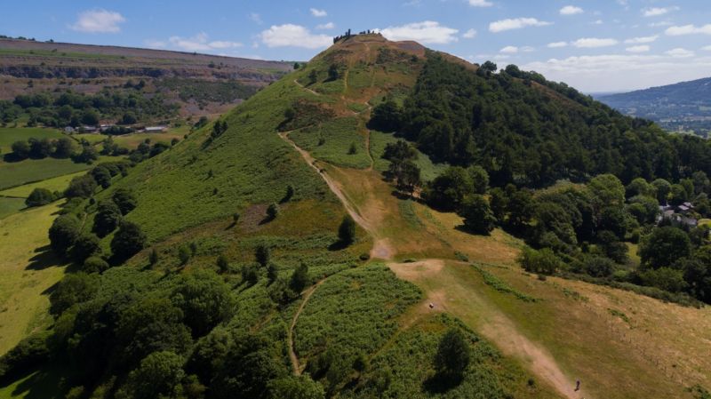 The Site of Special Scientific Interest is ideal for sheep grazing and has dramatic views of the countryside