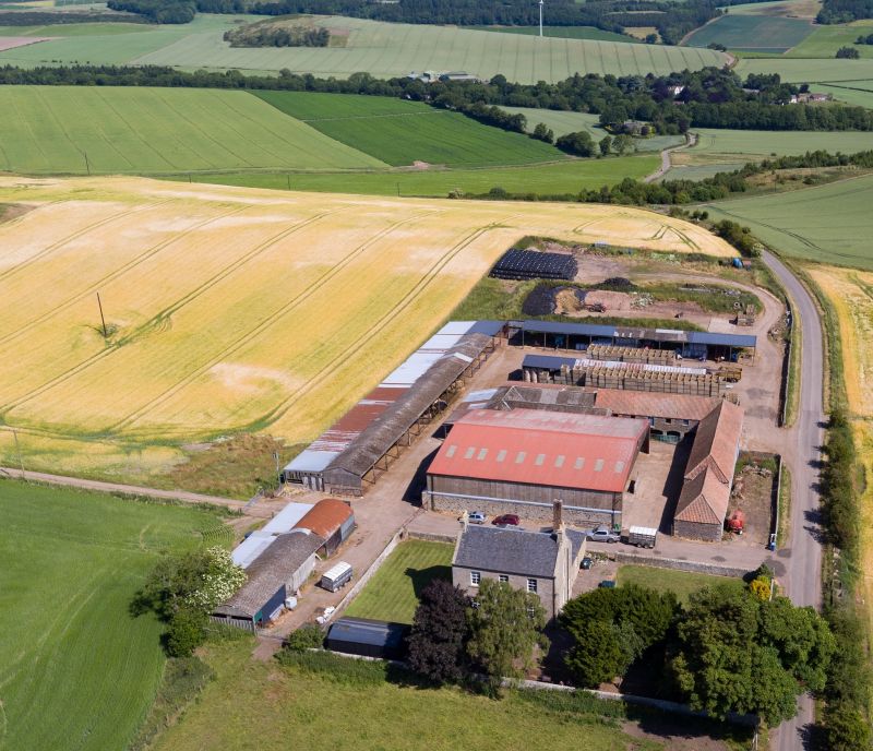 The property is surrounded by picturesque scenery
