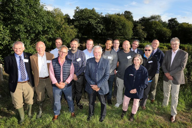 An insight into environmental work carried out as part of agri-environment schemes was shared with visitors to the farm
