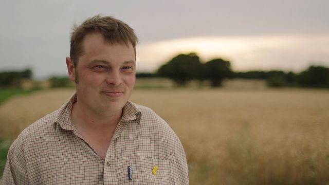 An air ambulance rescued Jim Chapman following the severe farm accident which tore his arm completely off