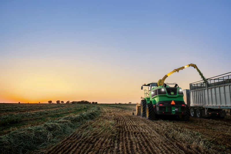 John Deere has introduced its new self-propelled forage harvesters