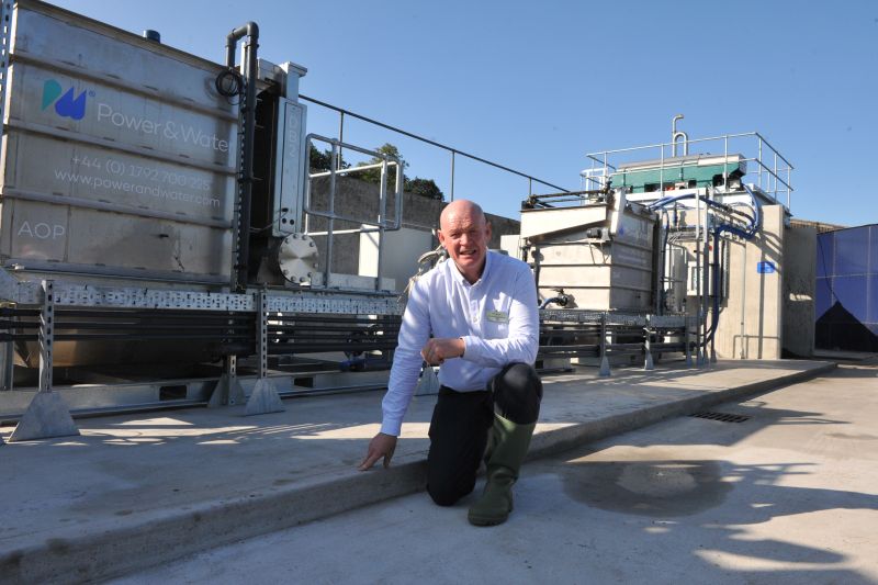 John Owen, farm manager at Gelli Aur, who is managing the project, says the farming industry is very aware of issues associated with on-farm nutrient management