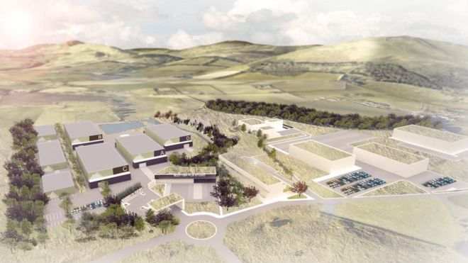 The controversial plans sought to create Scotland’s first purpose-built film studio on farmland near Edinburgh (Photo: Pentland Studios)