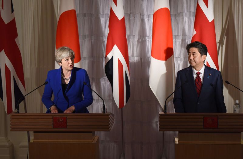 If the UK joined the pacific trade group, tariffs on almost all British farm products would be eliminated completely (Photo: KAZUHIRO NOGI-POOL/SIPA)
