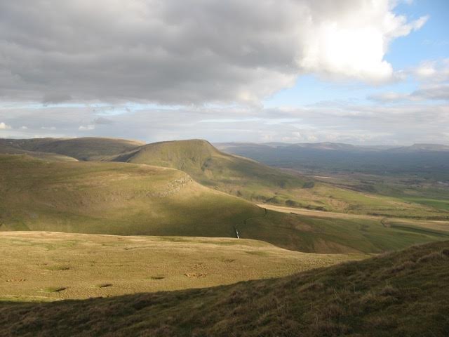 Roman Fell viewed from Murton Fell, common land at risk of de-registration