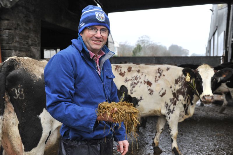 Tom Harris hopes to market milk with enhanced levels of omega-3