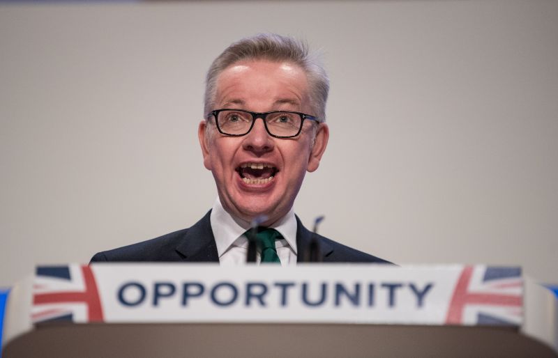 Brexit provides farmers with a 'world of opportunity', Michael Gove told farmers at the Oxford Farming Conference