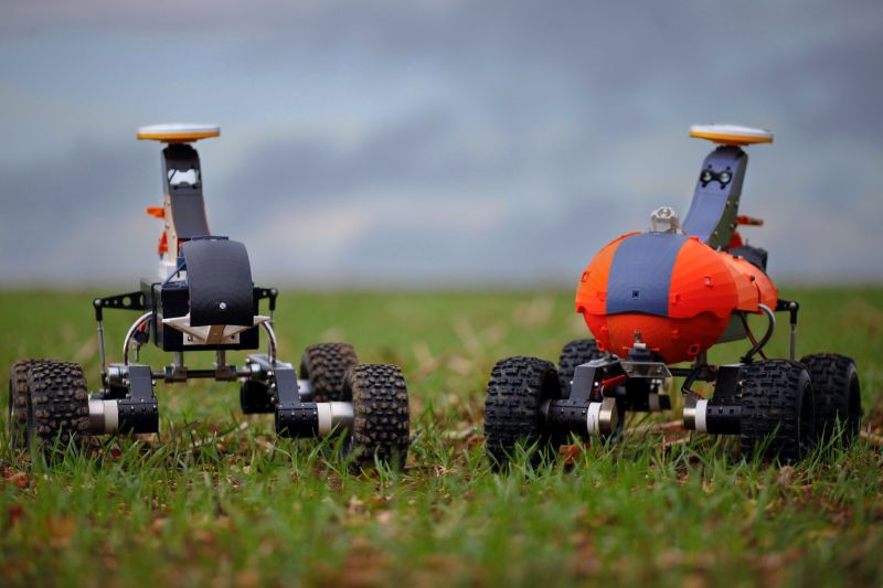 One of the company's robots is developed and in field trials on 20 farms across the UK