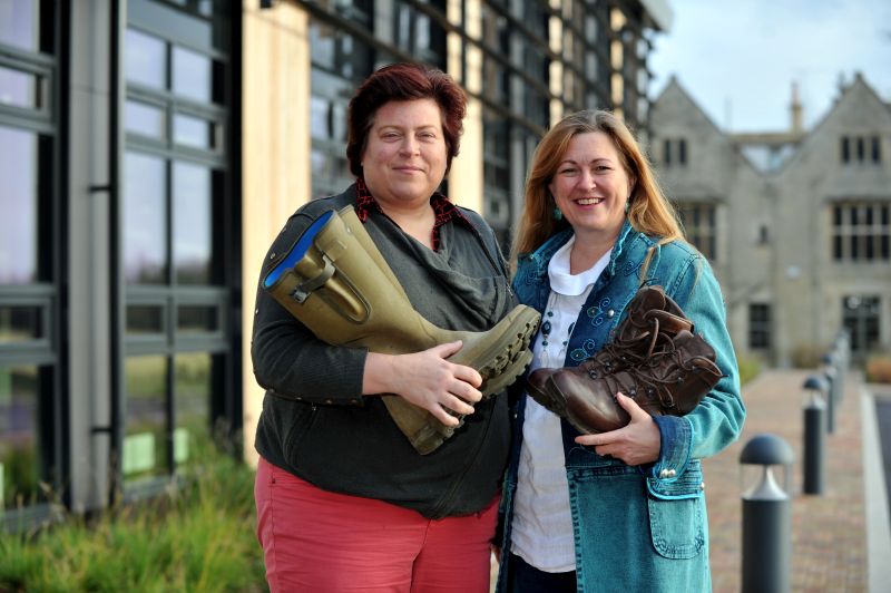 Fiona Galbraith (left) and Wendy Faux are organising a networking event at RAU to promote army personnel entering farming and the wider rural sector