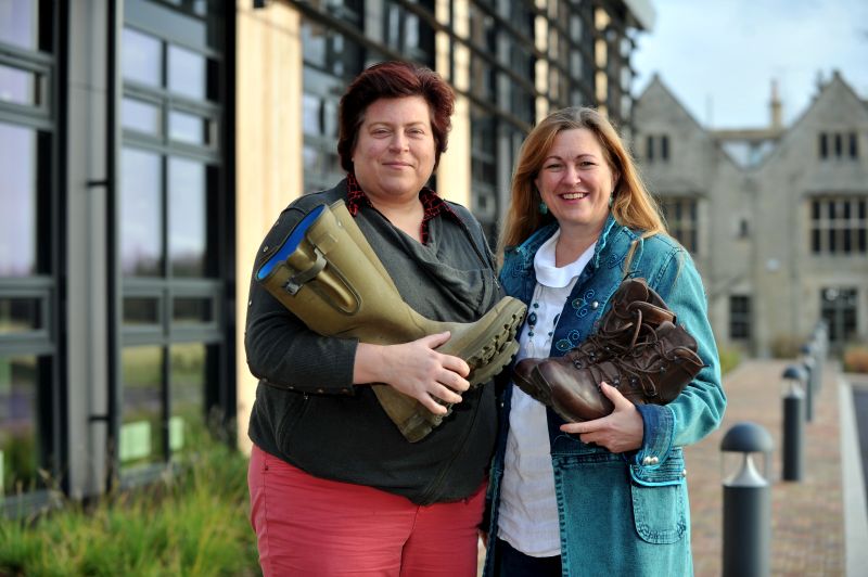 Fiona Galbraith (left) and Wendy Faux are organising a networking event at RAU to promote army personnel entering farming and the wider rural sector