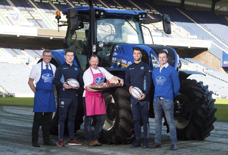 Scotland’s top rugby players are 'very aware' of the importance of meat as part of a balanced diet