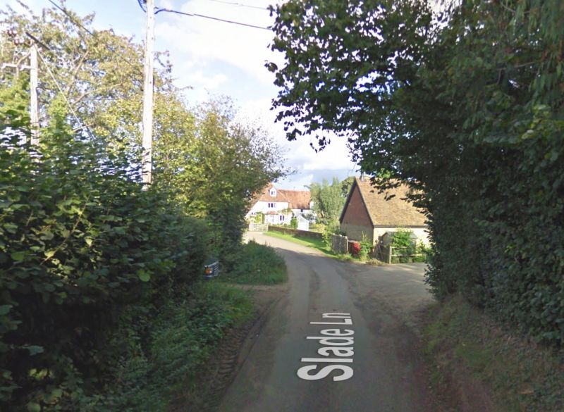 The incident happened at a farm in Slade Lane, Petersfield  (Photo: Google)