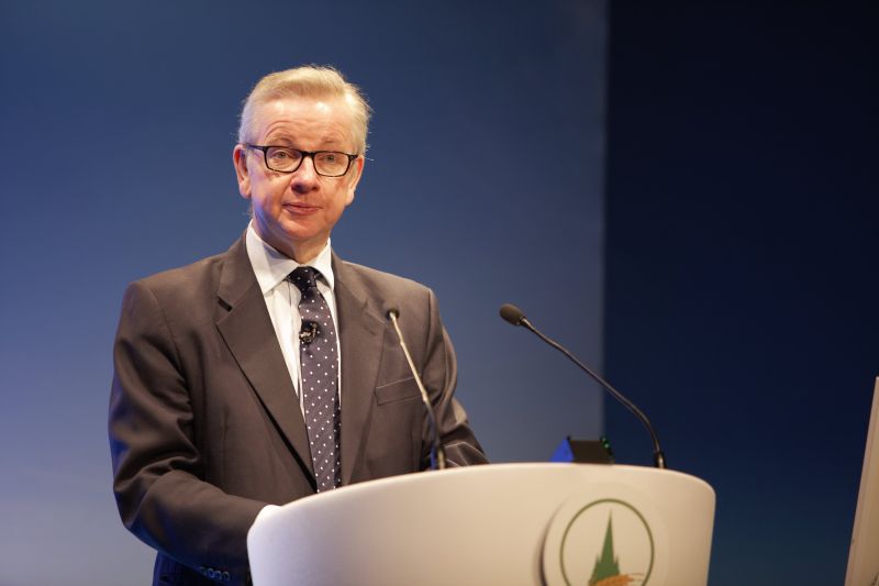 Michael Gove used Scottish slang to describe how farmers are feeling over the lack of clarity in Scotland's post-Brexit agricultural policy