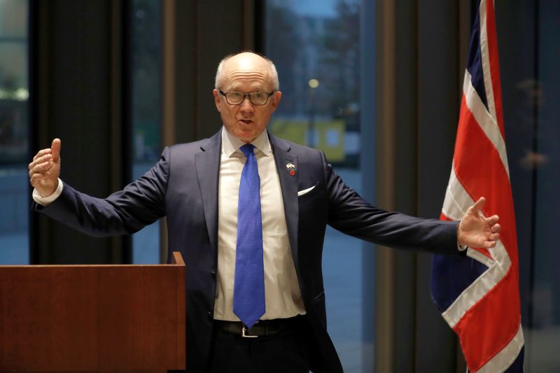 US Ambassador to the UK Woody Johnson said the British farming industry has been presented with a 'false choice' (Photo: Matt Dunham/AP/Shutterstock)