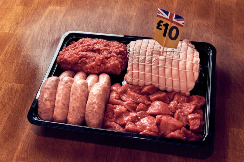 The British meat packet has been launched especially for National Butchers Week, which ends on Sunday (Photo: Morrisons)