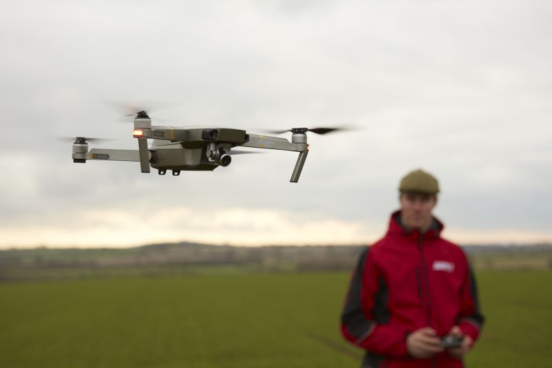 Drone technology is developing fast and already offers farmers exciting possibilities