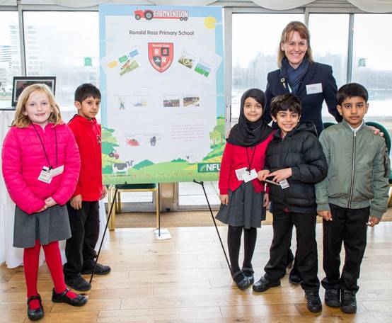 A teacher at the winning school said pupils didn't know much about farming before the projec