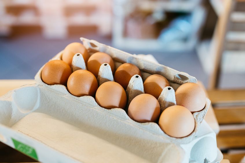 According to the Soil Association, organic eggs now accounted for eight per cent of the egg sector