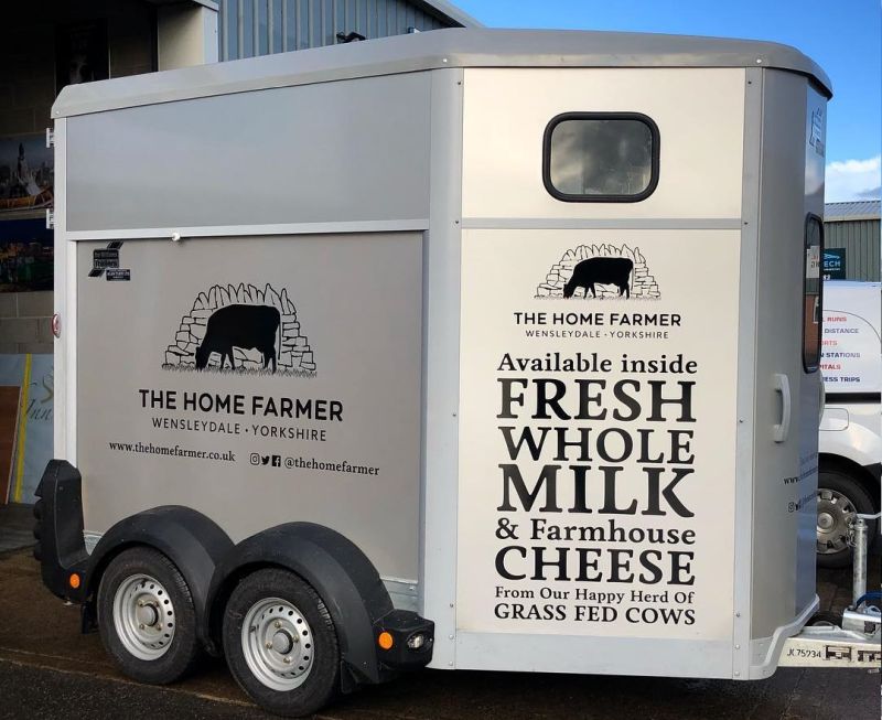 The vending machine will be ready to start touring Wensleydale (Photo: The Home Farmer/Facebook)